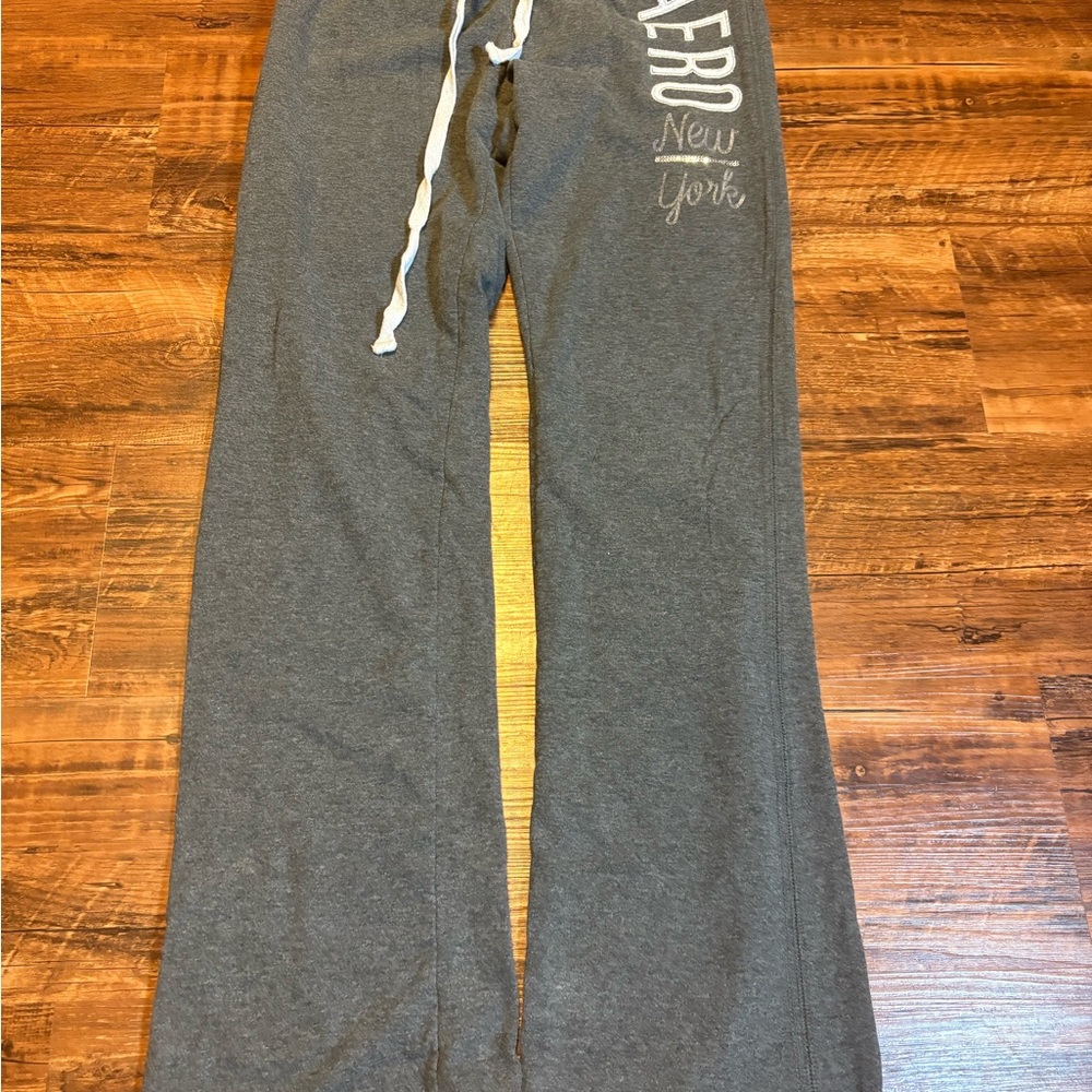 Aeropostale New York fit & flare sweatpant Low Rise Y2K Women Size Medium